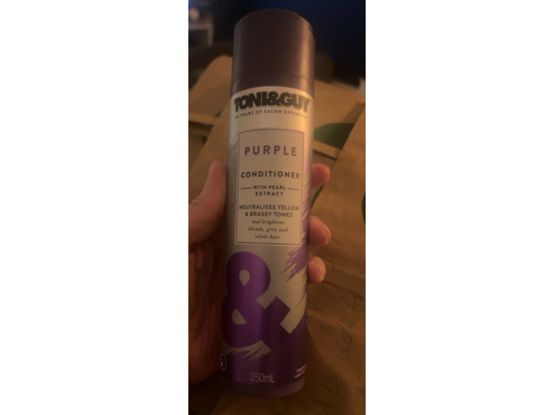 Toni&Guy Purple Conditioner, Pearl Extract, 250 mL