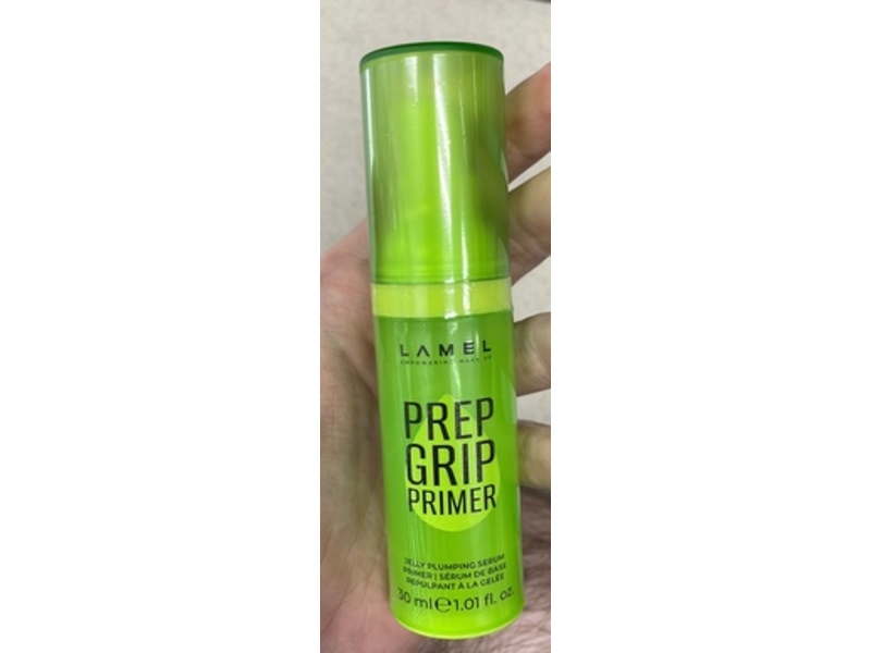 Lamel Prep Grip Jelly Plumping Serum Primer, 1.01 fl oz/30 mL