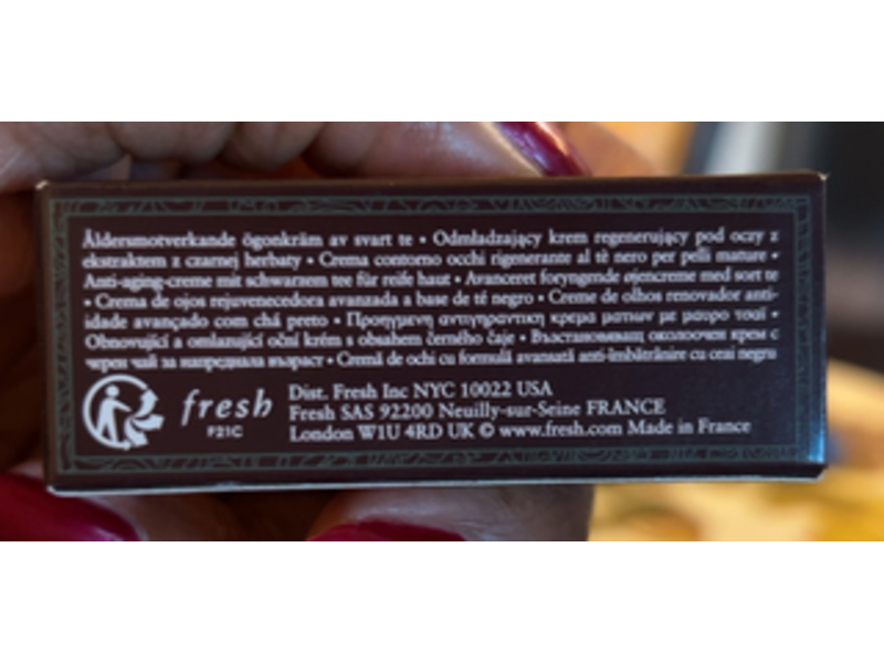 Fresh Advanced Age Renewal Eye Cream, Black Tea, 0.16 fl oz/5 mL