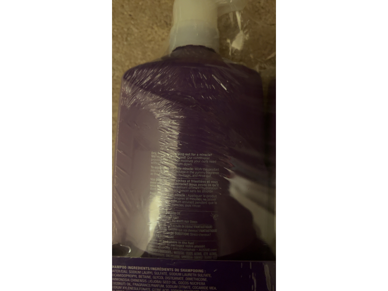 Aussie Miracle Curls Shampoo & Conditioner, Coconut & Jojoba Oil, 26.2 fl oz/778 mL