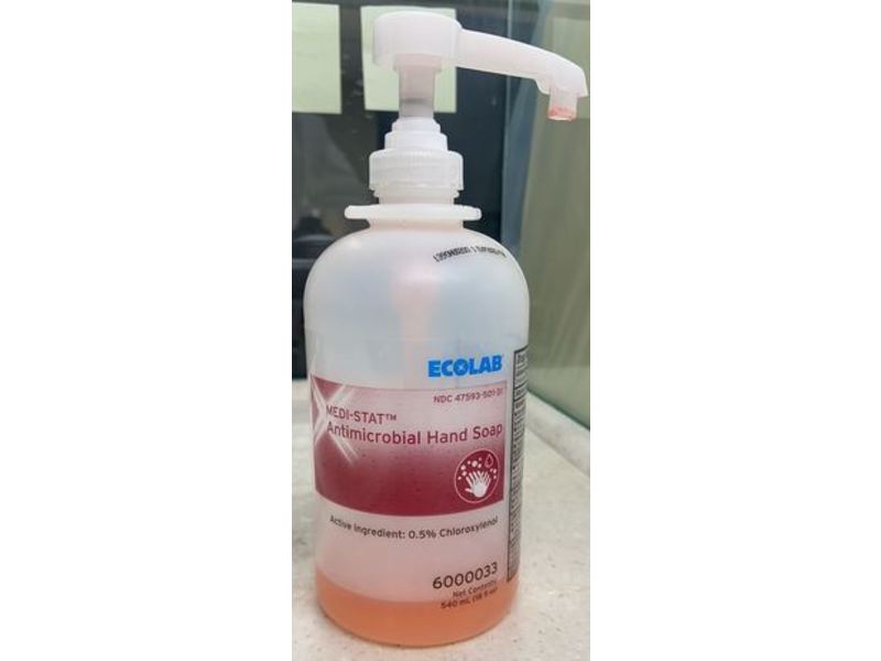 Ecolab Medi-Stat Antimicrobial Hand Soap, 18 fl oz