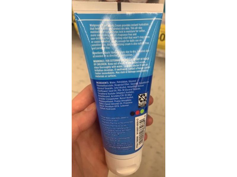 Walgreens Moisturizing Cream, 3 fl oz/89 mL