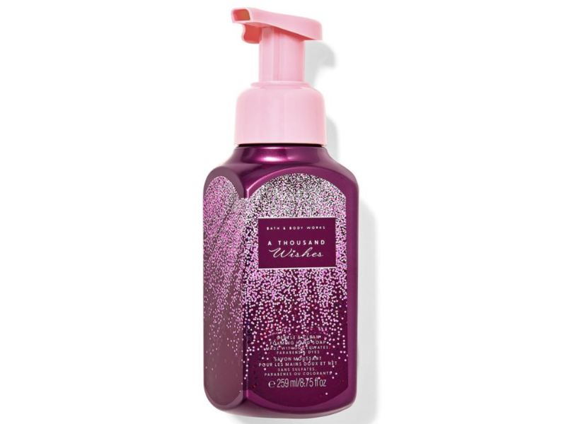 Bath & Body Works Gentle & Clean Foaming Hand Soap, A Thousand Wishes, 8.75 fl oz/259 mL