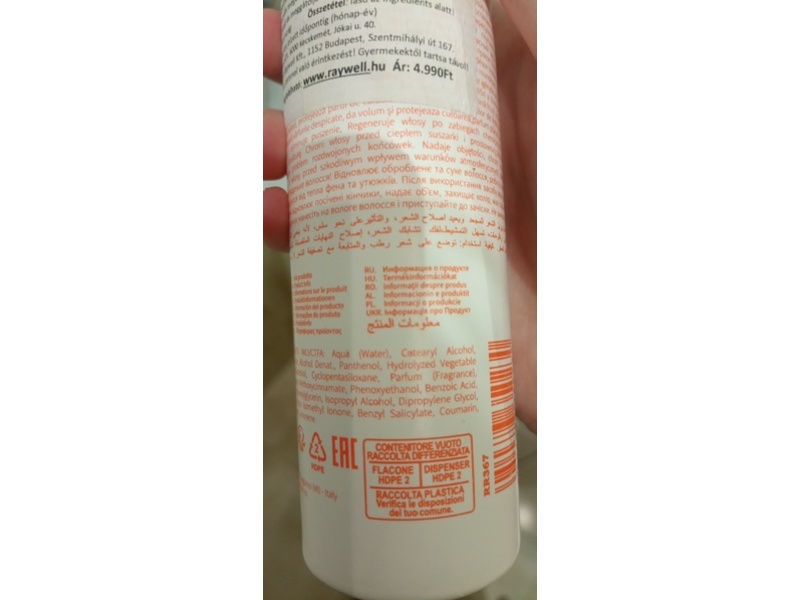 Raywell Nature Performer Bio Ten In One Hair Spray, 200 mL