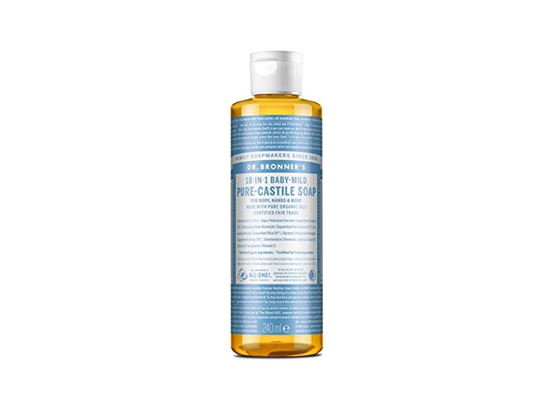Dr. Bronner's All-One Magic Soap, Baby Mild, 240 mL