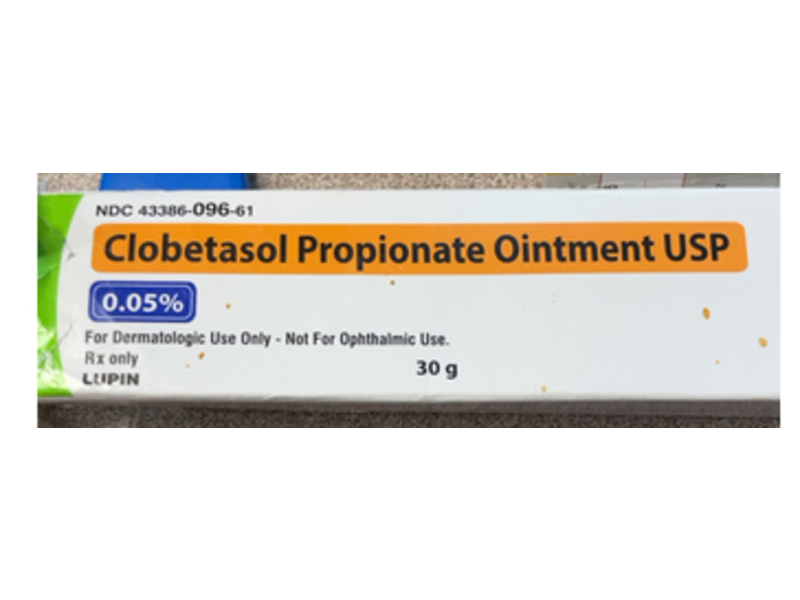 Clobetasol Propionate Ointment 0.05%, 30 g, Lupin (Rx)