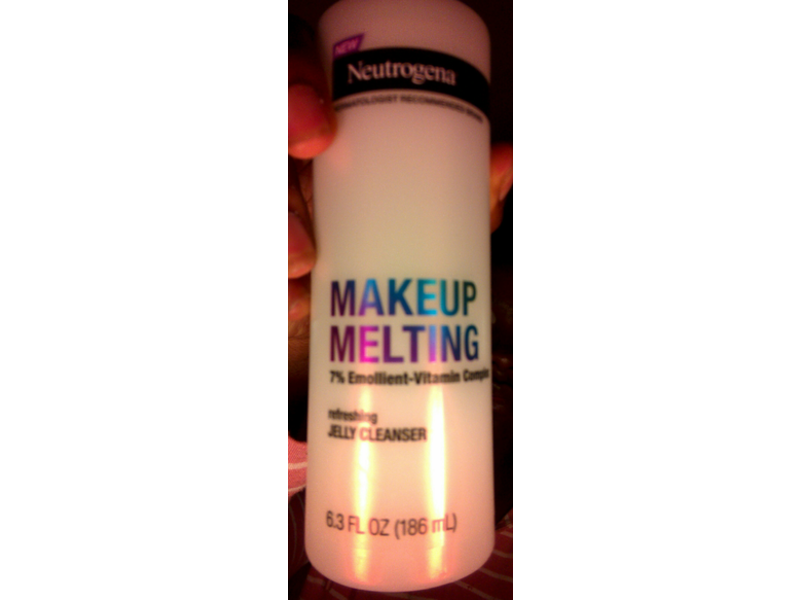 Neutrogena Makeup Melting Refreshing Jelly Cleanser, 6.3 fl oz/186 mL