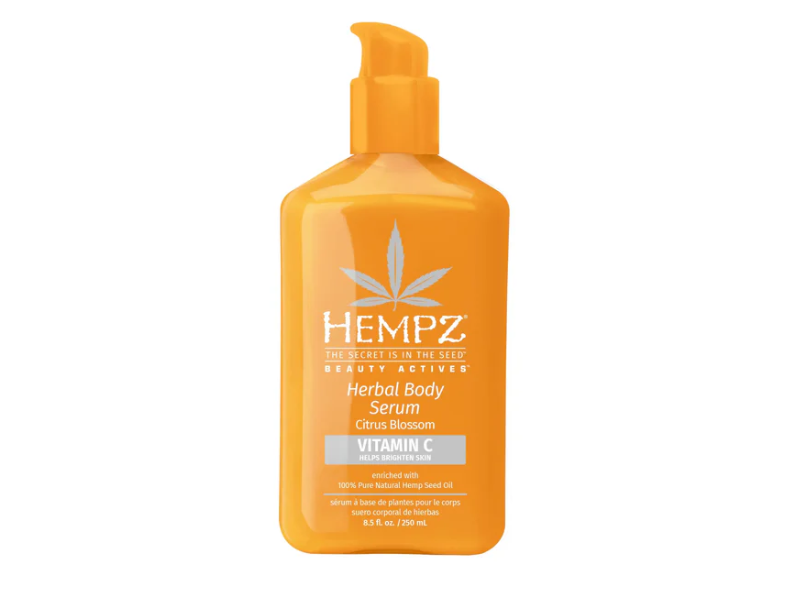 Hempz Herbal Body Serum, Citrus Blossom & Vitamin C, 8.5 fl oz/250 mL