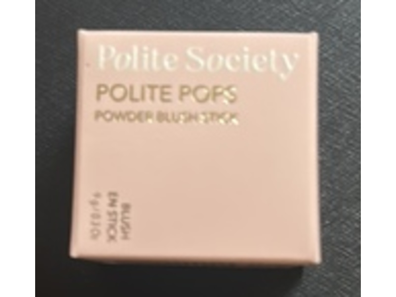 Polite Society Polite Pops Powder Blush Stick, London, 0.3 oz/9 g