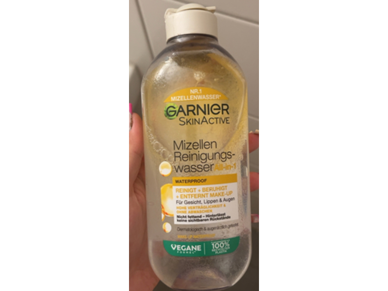 Garnier Skinactive Micellar Cleansing Water All In1 Waterproof, 400 mL