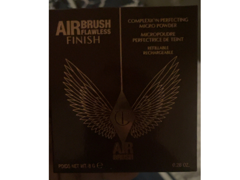 Charlotte Tilbury Airbrush Flawless Finish Complexion Perfecting Micro Powder, 3 Tan, 0.28 oz/8 g