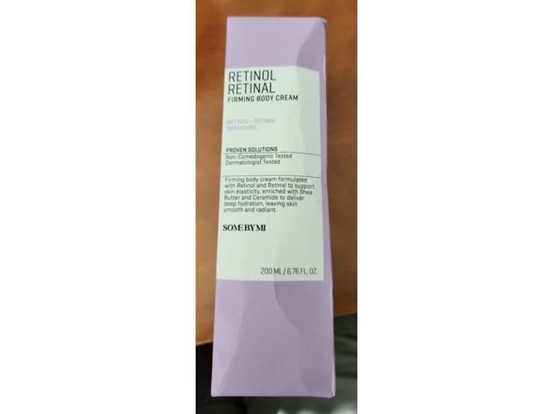 Some By Mi Retinol Retinal Firming Body Cream, 6.76 fl oz/200 mL