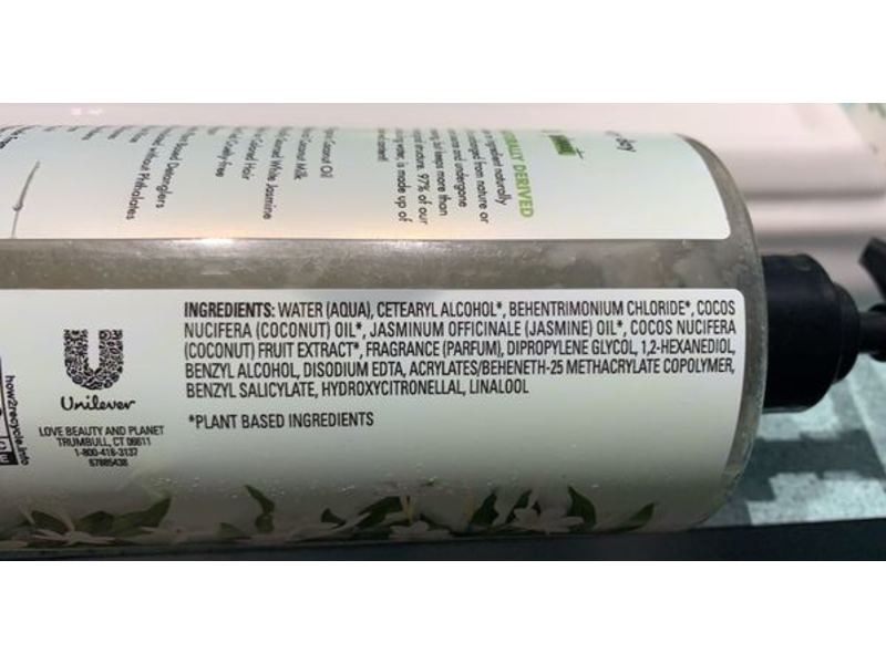 Love Beauty & Planet Divine Definition Conditioner, Coconut Milk & White Jasmine, 22 fl oz/650 mL