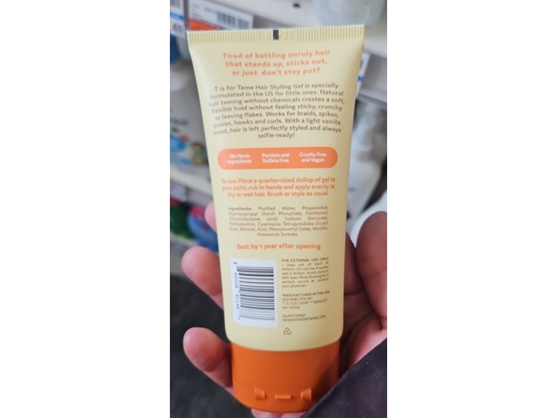 T Is For Tame Taming Gel, 2.7 fl oz/80 mL