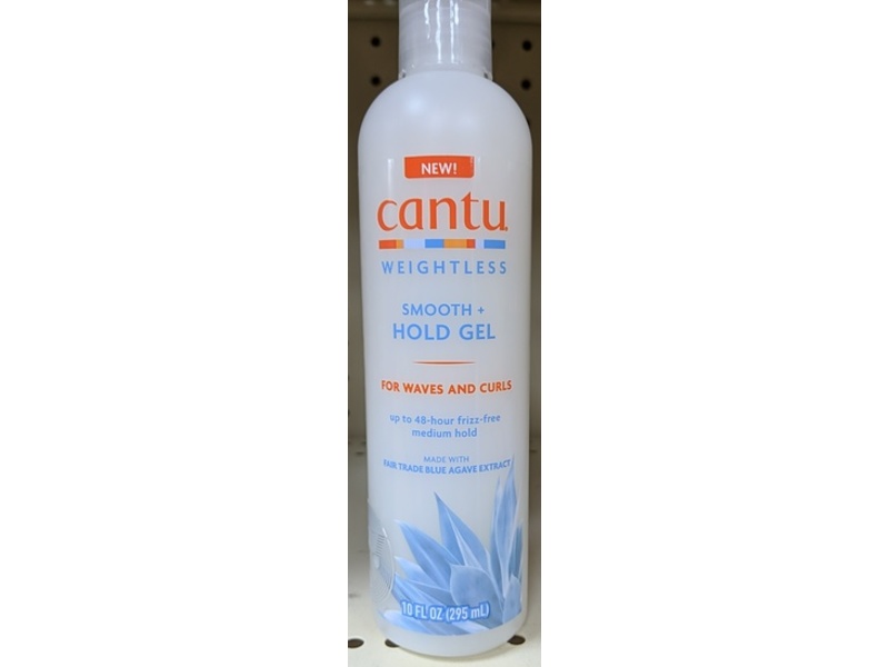 Cantu Weightless Smooth + Hold Gel, 10 fl oz/295 mL