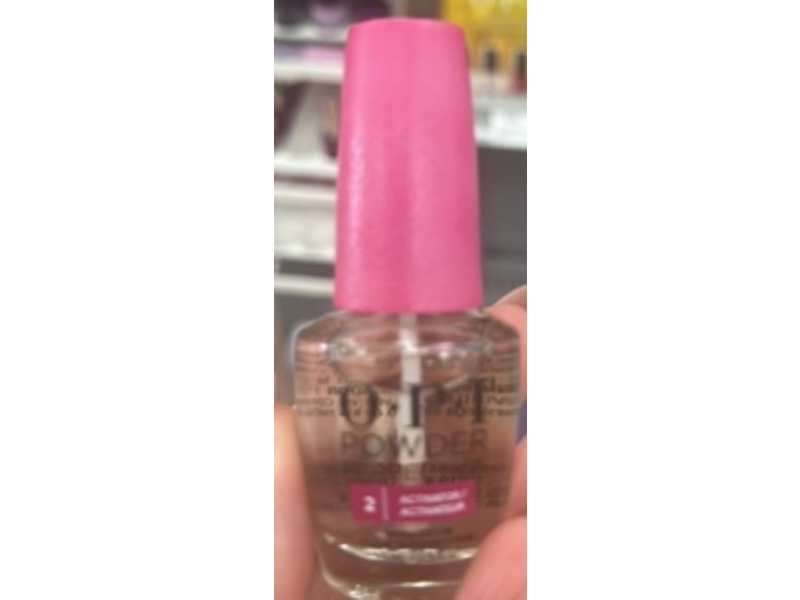 O.P.I Powder Perfection Step 2 Activator, 0.5 fl oz/15 mL