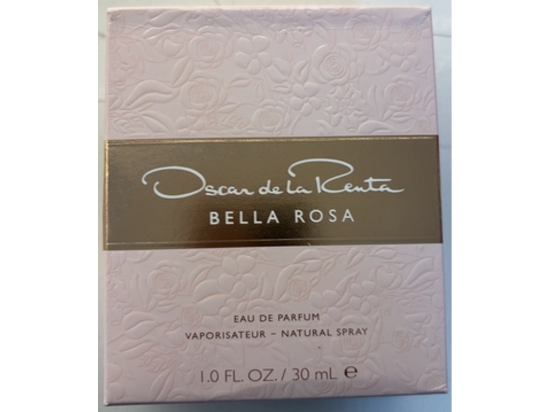 Oscar de la Renta Eau de Parfum Perfume Spray, Bella Rosa, 1 fl oz/30 mL