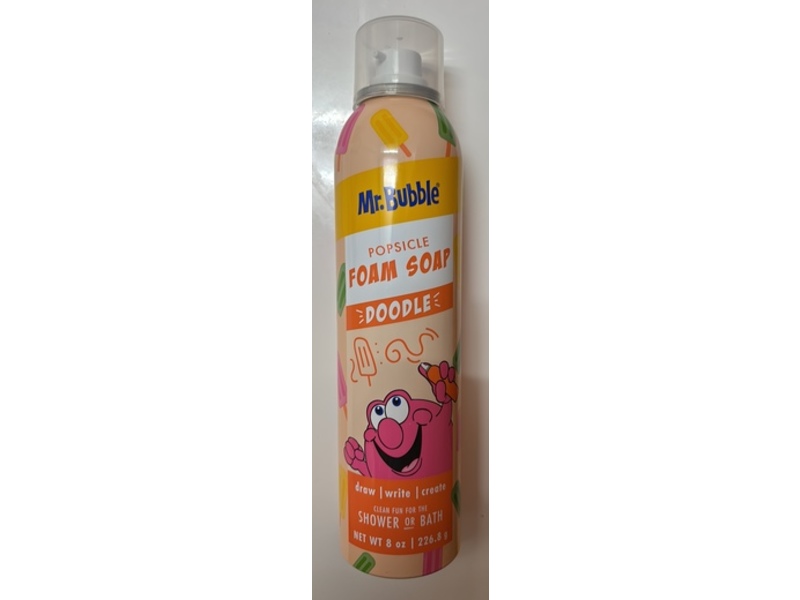Mr. Bubble Doodle Foam Soap, Popsicle, 8 oz/226.8 g