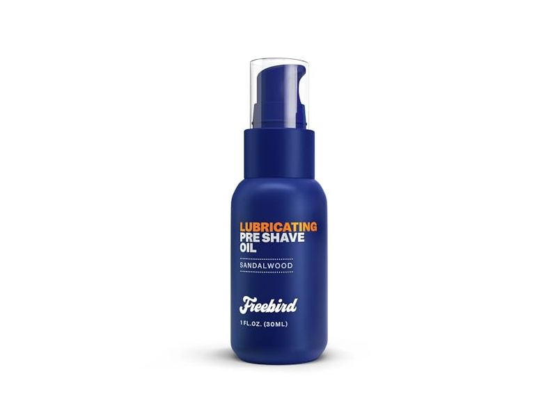 Freebird Lubricating Pre Shave Oil, Sandalwood, 1 fl oz/30 mL