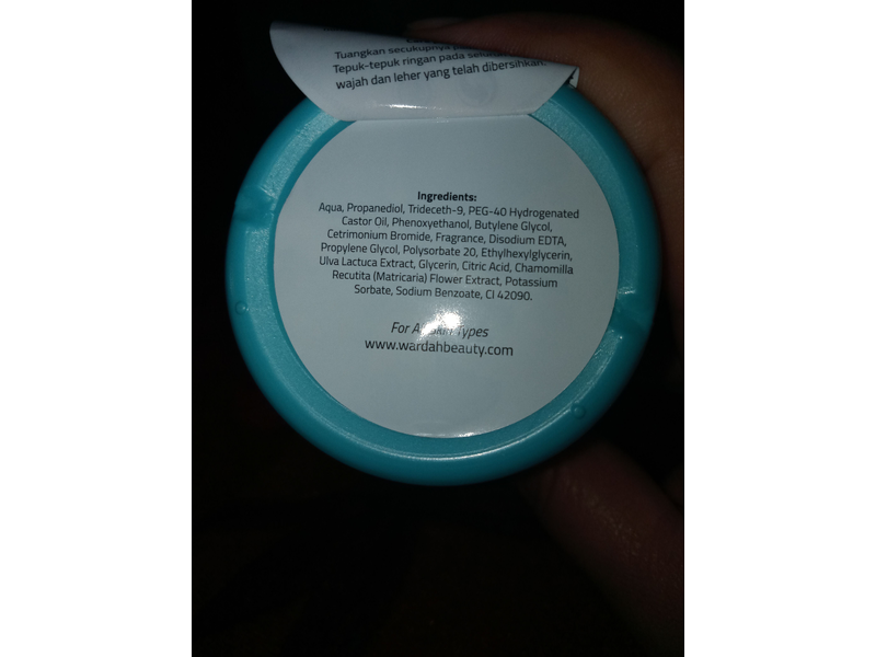 Wardah Nature Daily Seaweed Balancing Toner, 150 mL