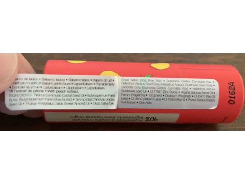 Sephora Collection Lip Balm, Peach, 0.12 oz/3.5 g