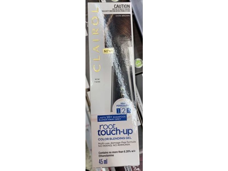Clairol Root Touch Up Colour Blending Gel, Dark Brown, 1.5 fl oz/45 mL