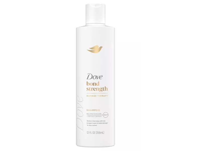 Dove Bond Strength Damage Therapy Shampoo, Peptide Complex, 12 fl oz/355 mL