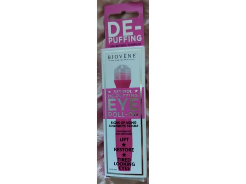 Biovene Retinol Depuffing Eye Roll On, 0.5 fl oz/15 mL