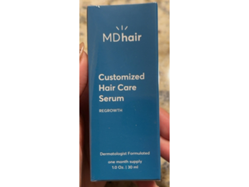 MD Hair Customized Hair Care Regrowth Serum, 1.0 oz/30 mL