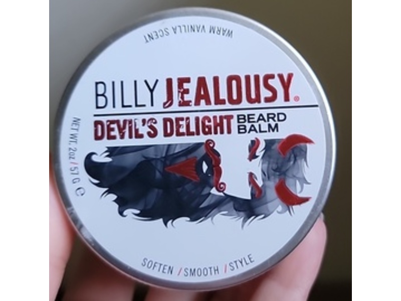 Billy Jealousy Beard Balm, Devil's Delight, 2 oz/57 g