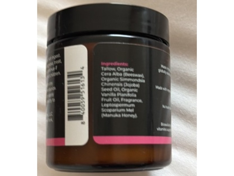 Healing Solutions Whipped Tallow Cream, Mallowglow, 3 oz/85 g