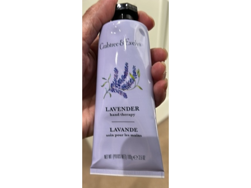 Crabtree & Evelyn Hand Therapy, Lavender, 3.5 oz/100 g