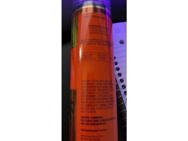 Bath & Body Works Fine Fragrance Mist Body Spray, Fiji Sunshine Guava - Tini, 8 fl oz/236 mL