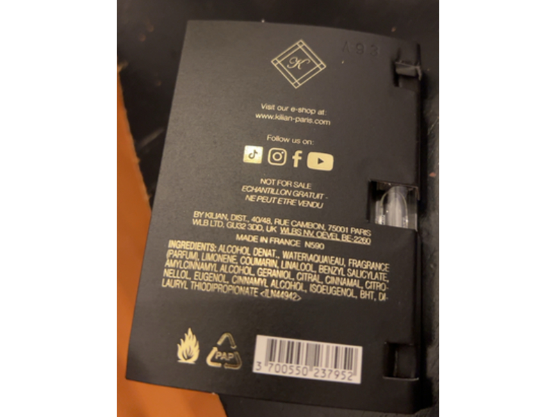 Kilian Born To Be Unforgettable Eau De Parfum, 0.05 fl oz/1.5 mL