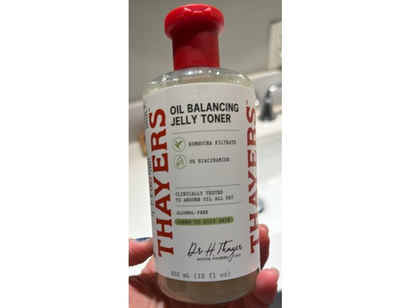 Thayer's Oil Balancing Jelly Toner, Combo To Oily Skin, 12 fl oz/355 mL