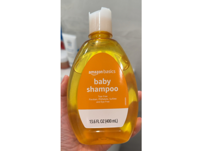 Amazon Basics Tear-Free Baby Shampoo, 13.6 fl oz/400 mL