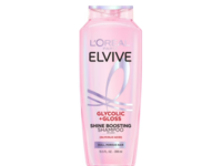 L'Oreal Paris Elvive Glycolic + Gloss Shine Boosting Shampoo, Glycolic Acid, 13.5 fl oz/399 mL - Image 2