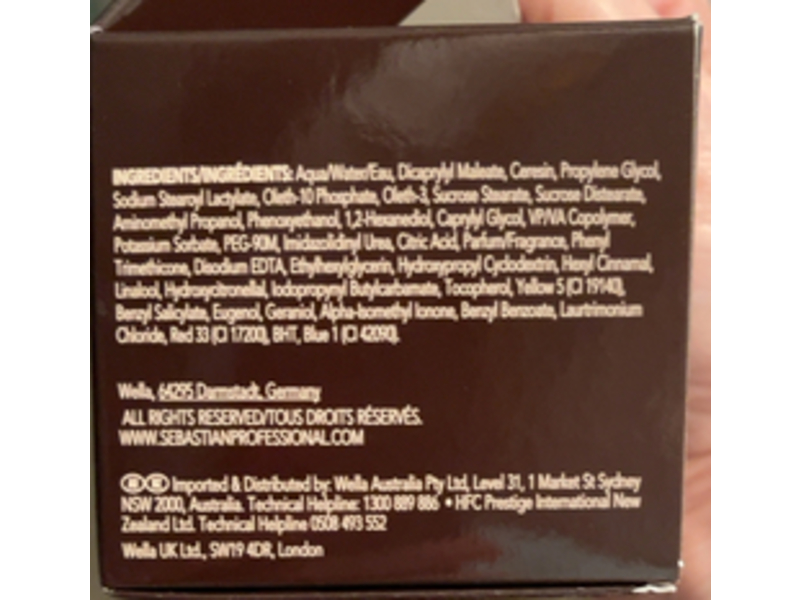 Sebastian Professional Molding Mud, 2.6 oz/75 mL