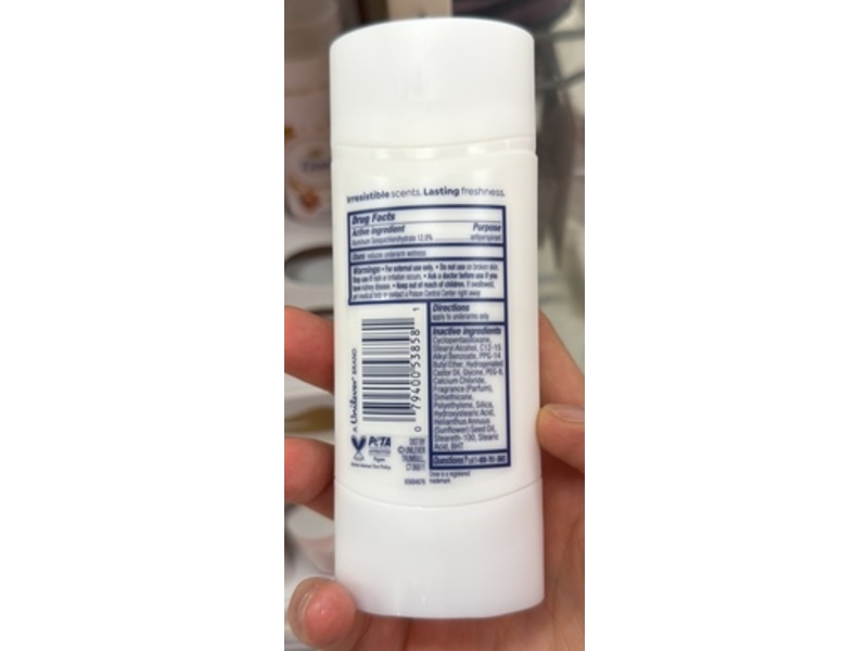 Dove Holiday Treats Antiperspirant & Deodorant, Salted Caramel, 2.6 oz/74 g