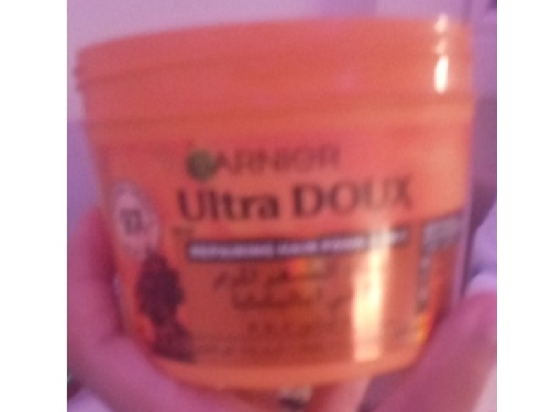 Garnier Ultra Doux Repairing Hair Mask, Papaya, 390 mL