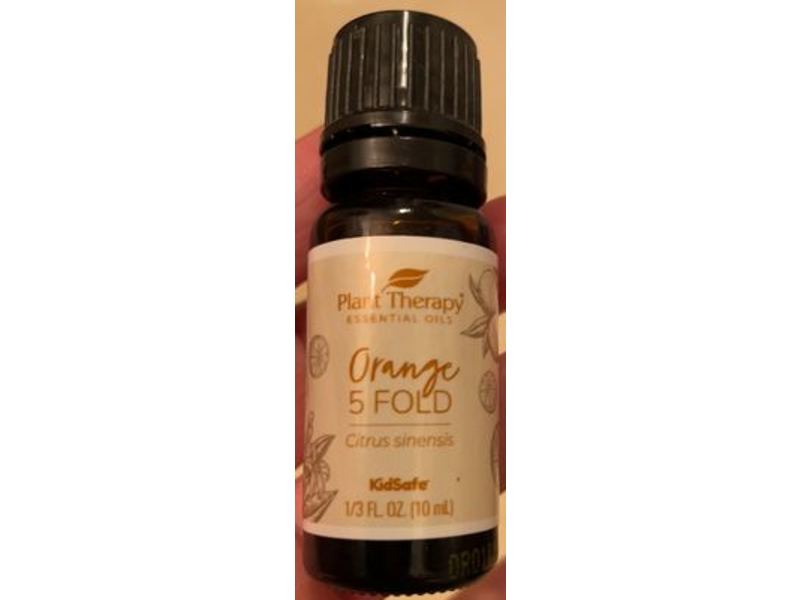 Plant Therapy Essential Oils, Orange, Citrus Sinensis, 1/3 fl oz/10 mL