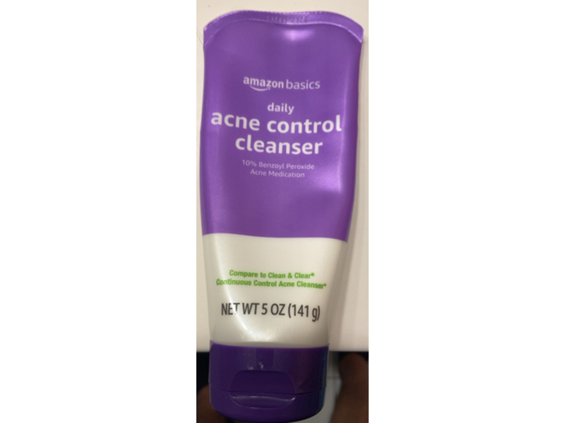 Amazon Basics Daily Acne Control Cleanser, 5 oz/141 g