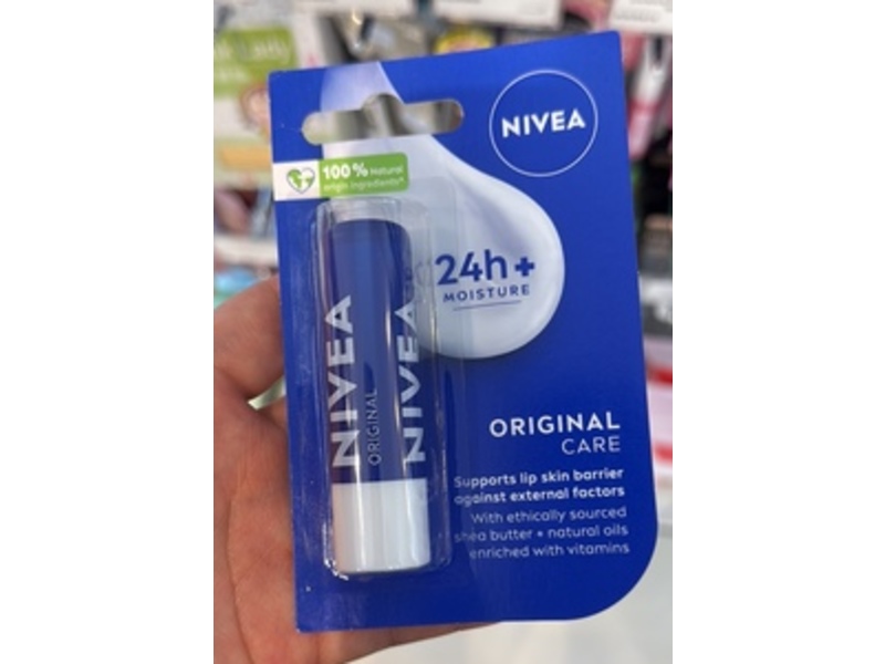 Nivea Original Care Lip Balm, 4.8 g