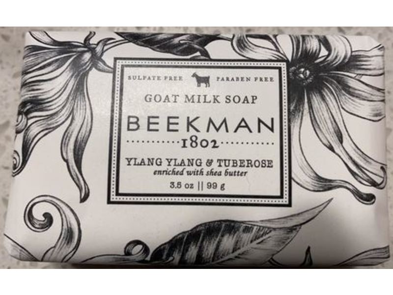 Beekman 1802 Goat Milk Soap, Ylang Ylang & Tuberose, 3.5 oz/99 g