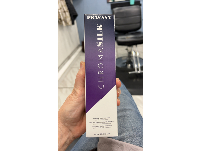 Pravana Permanent Creme Hair Color, 9.12 Very Light Ash Beige Blonde, 3 fl oz/90 mL