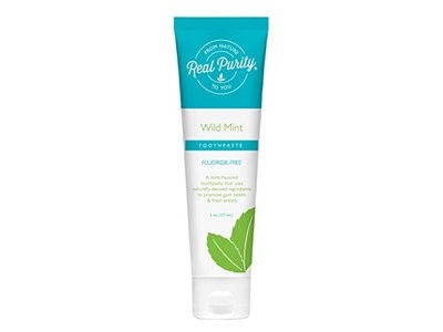 Real Purity Fluoride Free Toothpaste, Wild Mint, 6 fl oz/177 mL