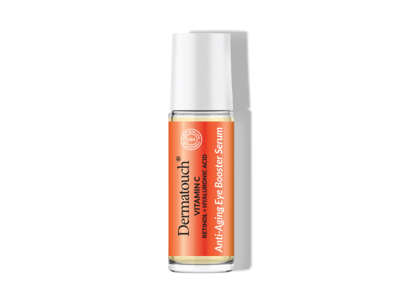 Dermatouch Vitamin C Anti-Aging Eye Booster Serum, Retinol + Hyaluronic Acid, 1.35 fl oz/40 mL