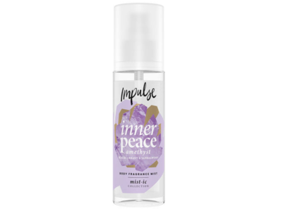 Impulse Inner Peace Body Fragrance Mist, Blackcurrant & Sandalwood, 150 mL