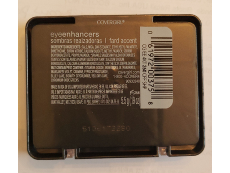 Covergirl Eye Enhancers 4 Kit Shadow, 260 Coffee Shop, 0.19 oz/5.5 g