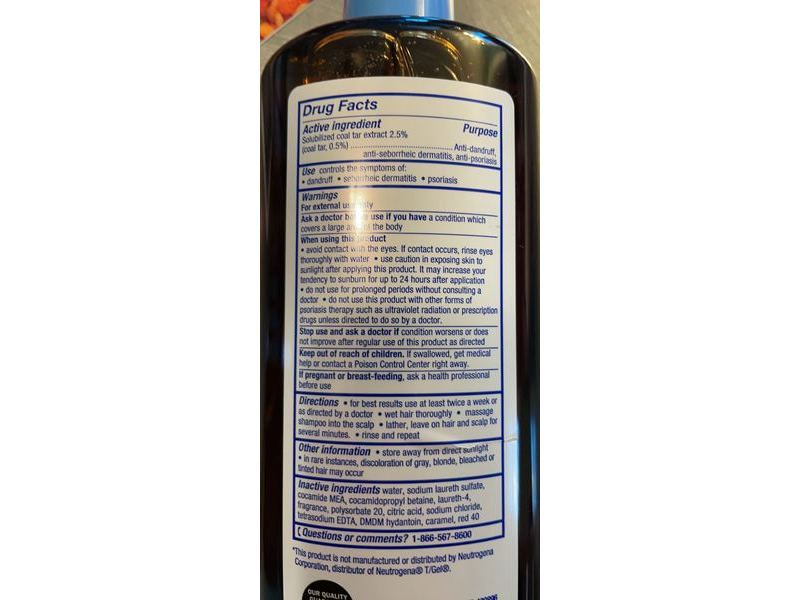 Meijer Therapeutic T+ Plus Shampoo, Tar Gel Dandruff, 16 fl oz/473 mL